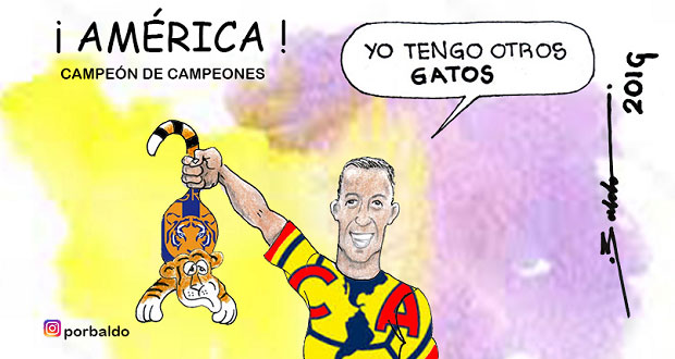 Caricatura: América, el campeonísimo