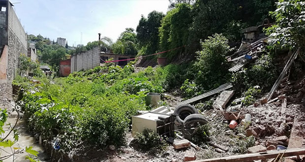 En desconcierto y tristeza, habitantes de Chautla tras tragedia por deslave