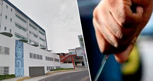 Clavan picahielo en la espalda a alumno de la BUAP en Teziutlán