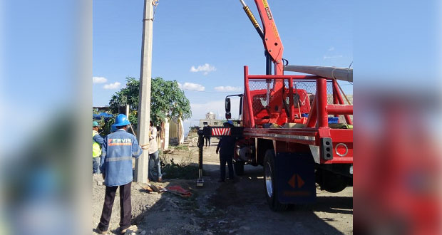 Colonia ubicada en Tehuacán contará con servicio de electricidad