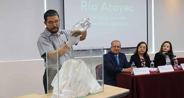 Contaminación de Atoyac supera 8 veces estándar de Conagua: experta