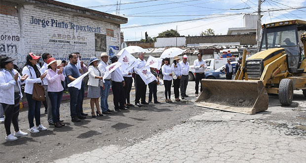 Cuautlancingo invierte 9.6 mdp para rehabilitar 3 vialidades