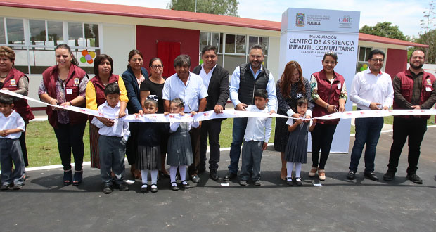 DIF inaugura CAIC en Cuapiaxtla de Madero
