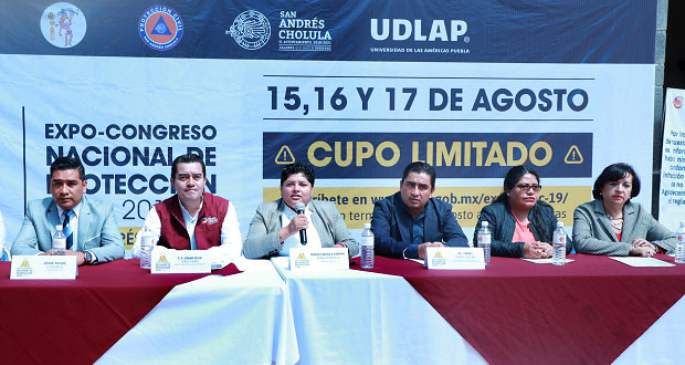 En San Andrés Cholula, congreso nacional de Protección Civil
