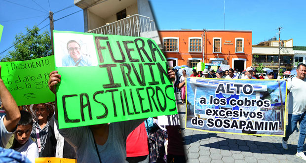 Exigen destitución de director del Sistema Operador de Agua de Izúcar