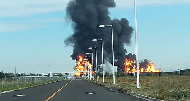 Explota ducto de Pemex en Celaya, Guanajuato; reportan 3 heridos