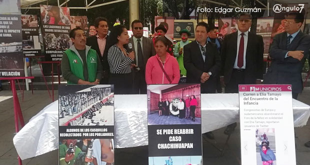 A 5 años de caso Chalchihuapan, Elia Tamayo pide a Barbosa reabrir caso