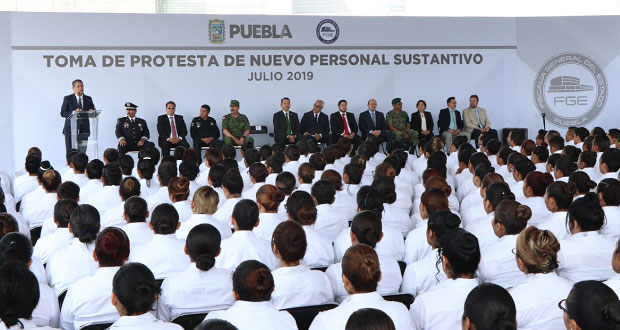 FGE incorpora 625 servidores públicos para procuración de justicia