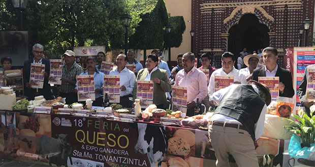 Feria del Queso de Tonantzintla dejará 4 mdp en derrama económica