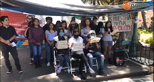 Convocatoria para lugares disponibles en BUAP es una simulación: estudiantes