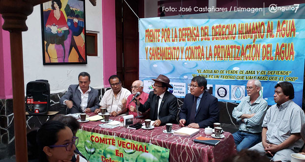 Biestro se compromete a legislar para evitar cortes de agua, aseguran ONGs
