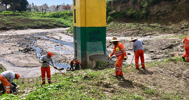 OOSL retira 24 toneladas de basura en temporada de lluvias