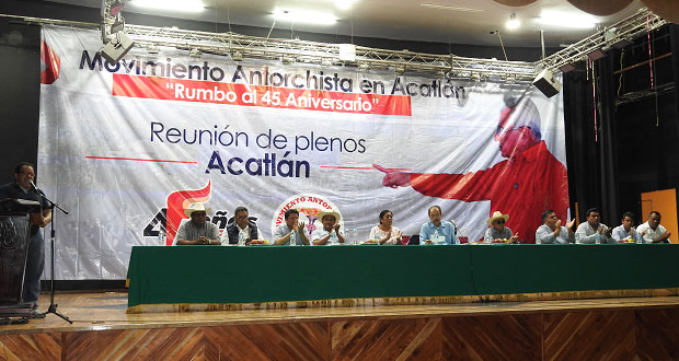 Plenistas proyectan actividades para el 45 aniversario de Antorcha
