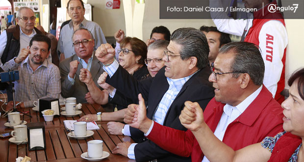 Priistas de Puebla perdonan a traidores y llaman a votar por Moreno