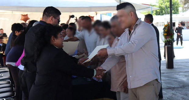 SSP entrega 421 certificados a reos que concluyeron sus estudios