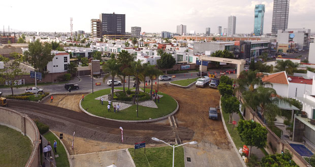 San Andrés inicia rehabilitación en rotonda de avenida Del Castillo