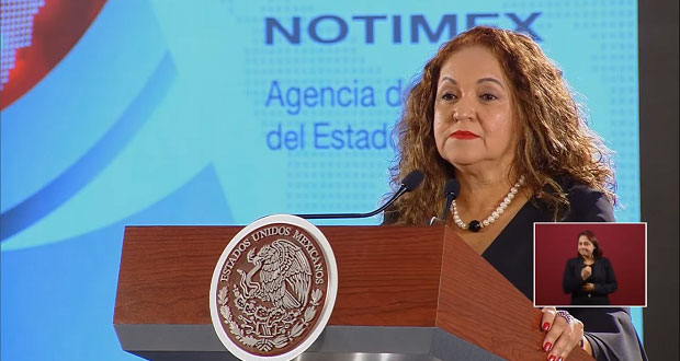 Notimex estaba secuestrada por “mafia sindical”: Sanjuana Martínez
