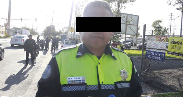 Policía municipal de Puebla agrede a fotoreportero; Ssptm investiga
