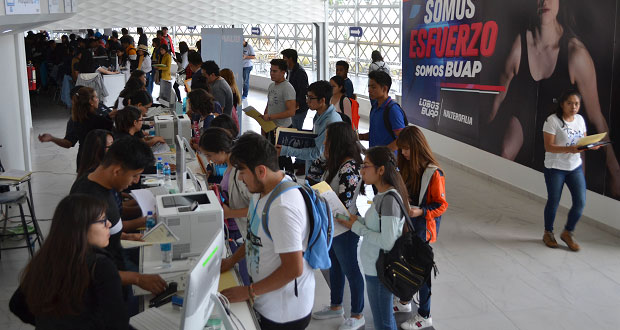 Más de 23 mil alumnos de BUAP inician inscripción a licenciatura