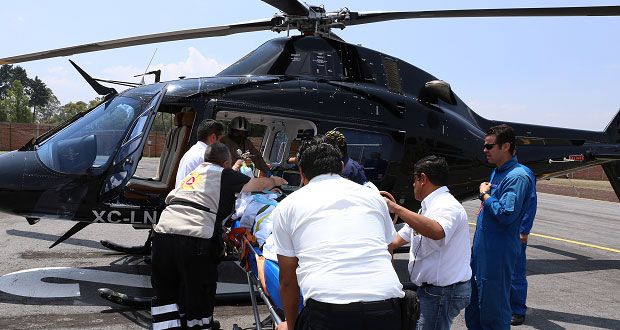 Se accidenta edil de Zihuateutla y lo trasladan a hospital de Puebla