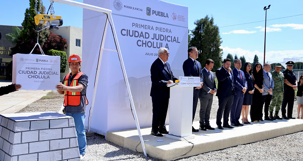 Inicia ampliación de Ciudad Judicial en San Pedro Cholula