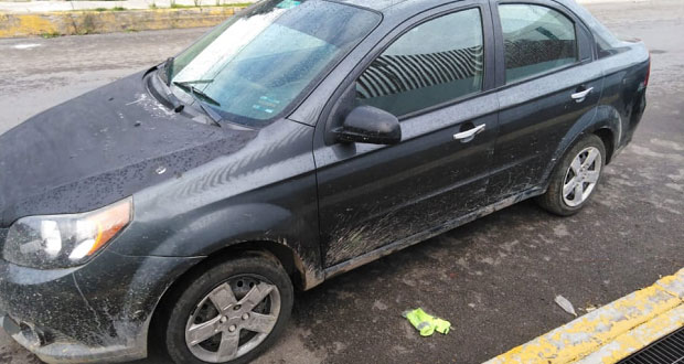 Detienen a 4 por asalto en Cuautlancingo; iban en vehículo robado
