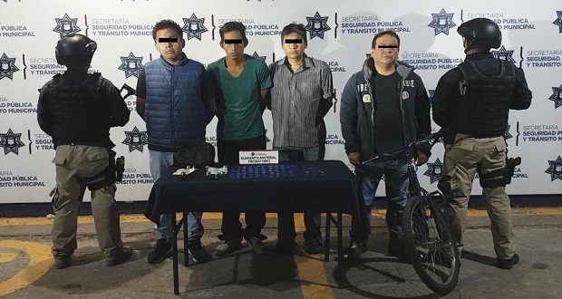 Decomisan 100 dosis de droga y detienen a cuatro en San Felipe