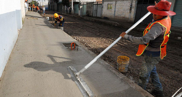 Implementan más de 900 metros de carpeta asfáltica en 48 Norte