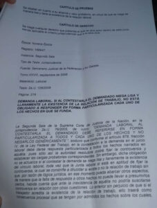 Gonzalo Juárez desconoce ante JLCA que despidió a excolaborador