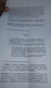 Gonzalo Juárez desconoce ante JLCA que despidió a excolaborador