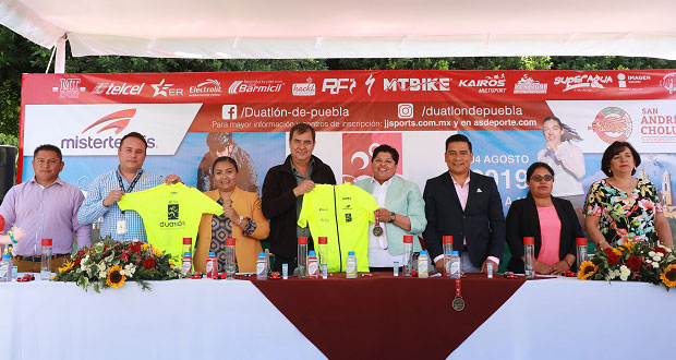El 4 de agosto se realizará el duatlón de San Andrés Cholula
