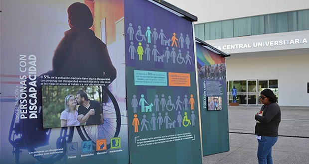 Llega exposición Túnel Memoria y Tolerancia a la BUAP