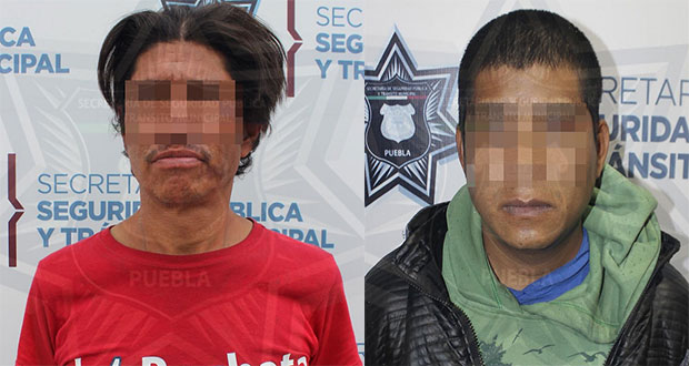 Detienen a 2 por robo a usuaria de la ruta 20 y de motocicleta