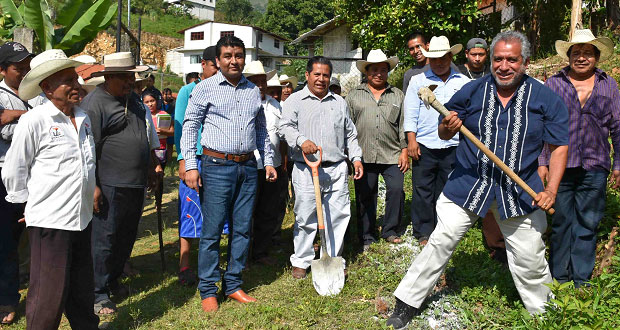 Antorcha inicia rehabilitación de albergue estudiantil en Huitzilan