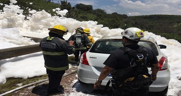 Buscan a hombre que cayó a canal de Valsequillo por tomarse foto