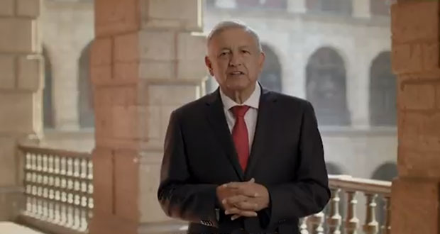 Apoyos sociales y eliminación de privilegios, resalta AMLO en spots