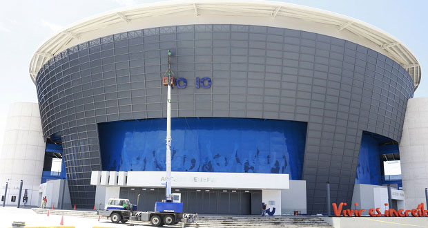 Acrópolis de Puebla capital se convierte en Auditorio GNP Seguros