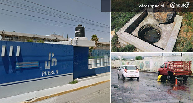 Agua de Puebla cobra tarifa industrial a UPN y le clausura el drenaje un año