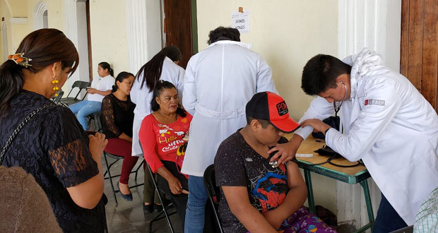 Ayuntamiento de Tepexi de Rodríguez impulsa jornada médica