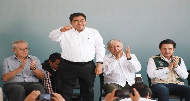Puebla sigue los pasos de la 4T para salir del atraso y pobreza: Barbosa