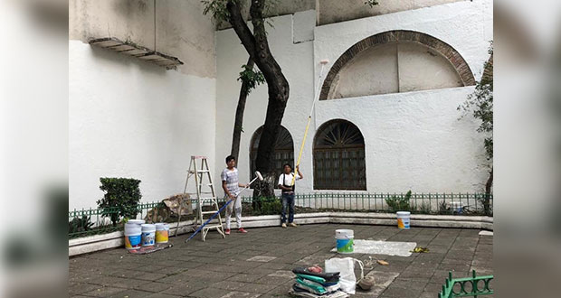 Buscan recuperar parque Vicente Lombardo Toledano mediante el arte