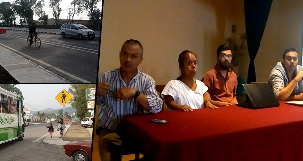 En Chipilo sigue oposición a obras de carretera a Atlixco por tala