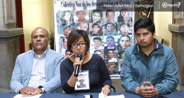 FGE sólo registra el 25% de los desaparecidos en Puebla: colectivo