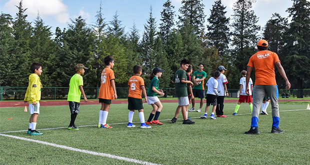 Concluyen cursos de verano de la Udlap dirigido a niños deportistas