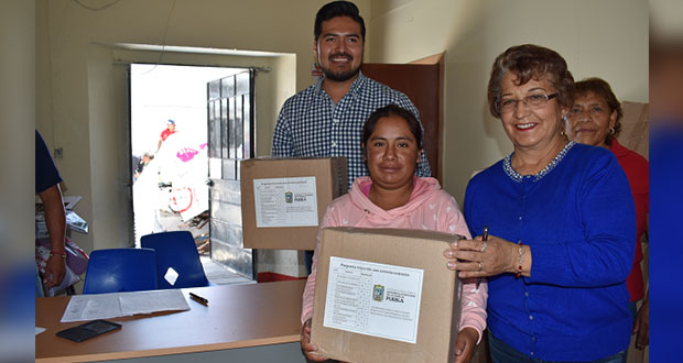 En DIF de Ixcaquixtla, 200 beneficiarios con despensas