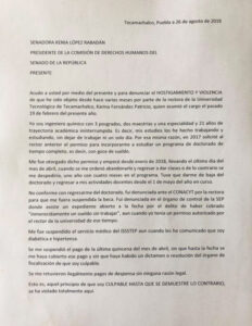 SEP investigará caso de docente de Uttecam que acusa hostigamiento