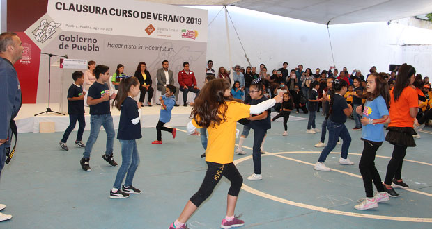 Finaliza curso de verano del DIF estatal; participaron 400 niños