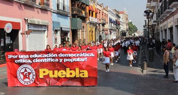 Fnerrr en Puebla invita a estudiantes a unirse a la organización