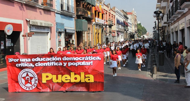 Fnerrr en Puebla invita a estudiantes a unirse a la organización