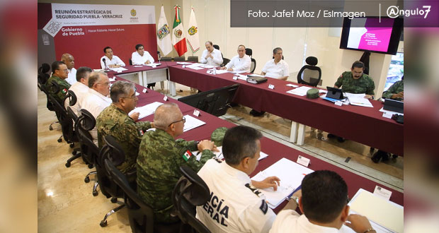 Gobiernos de Puebla y Veracruz blindarán zona limítrofe para combatir delitos